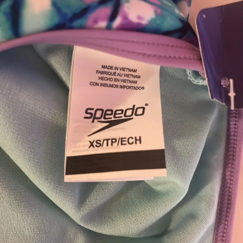 NWT girls Speedo bathing suit